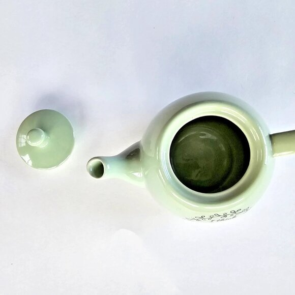 The Office Dunder Mifflin Jim’s Gift To Pam Ceramic Teapot 5x 6” 2 Tea Cups NWOB - Picture 6 of 13